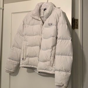 Mountain Hard Wear White Puffer